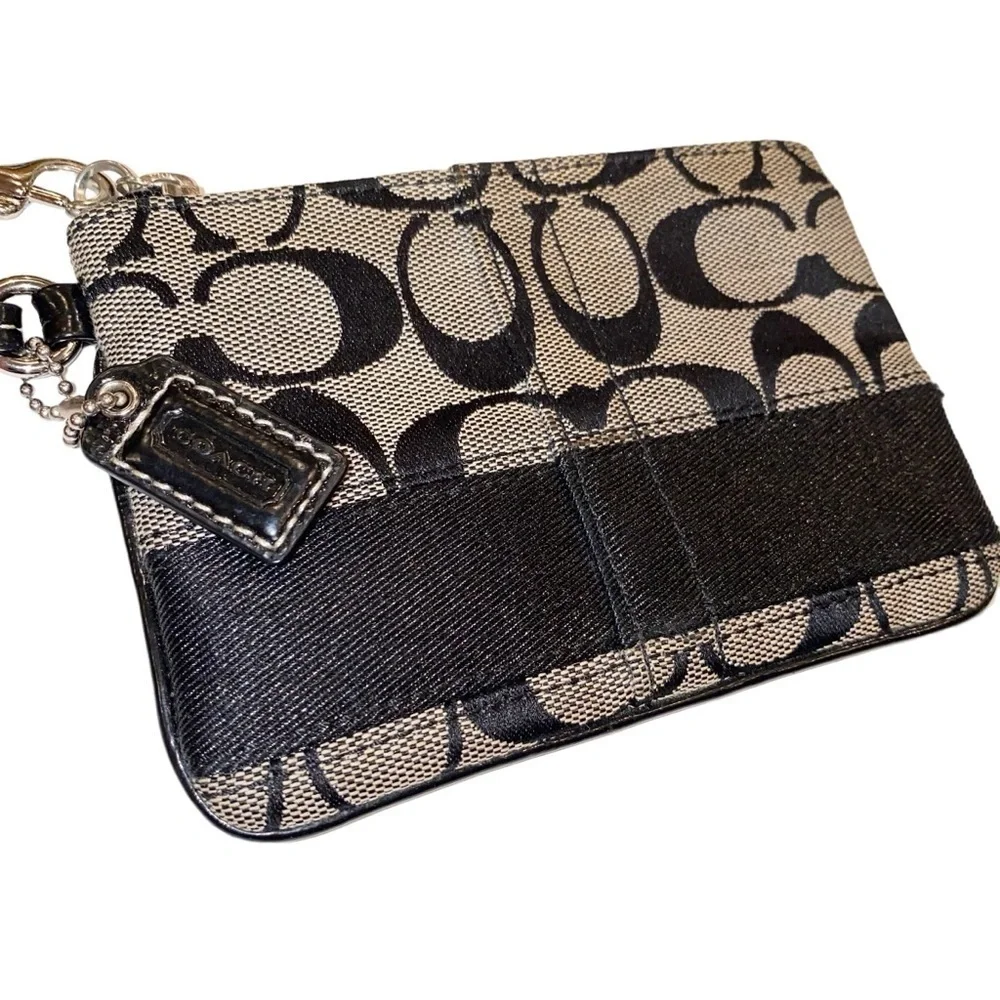 Coach Glitter Stripe Signature Wrislet EUC - price is firm